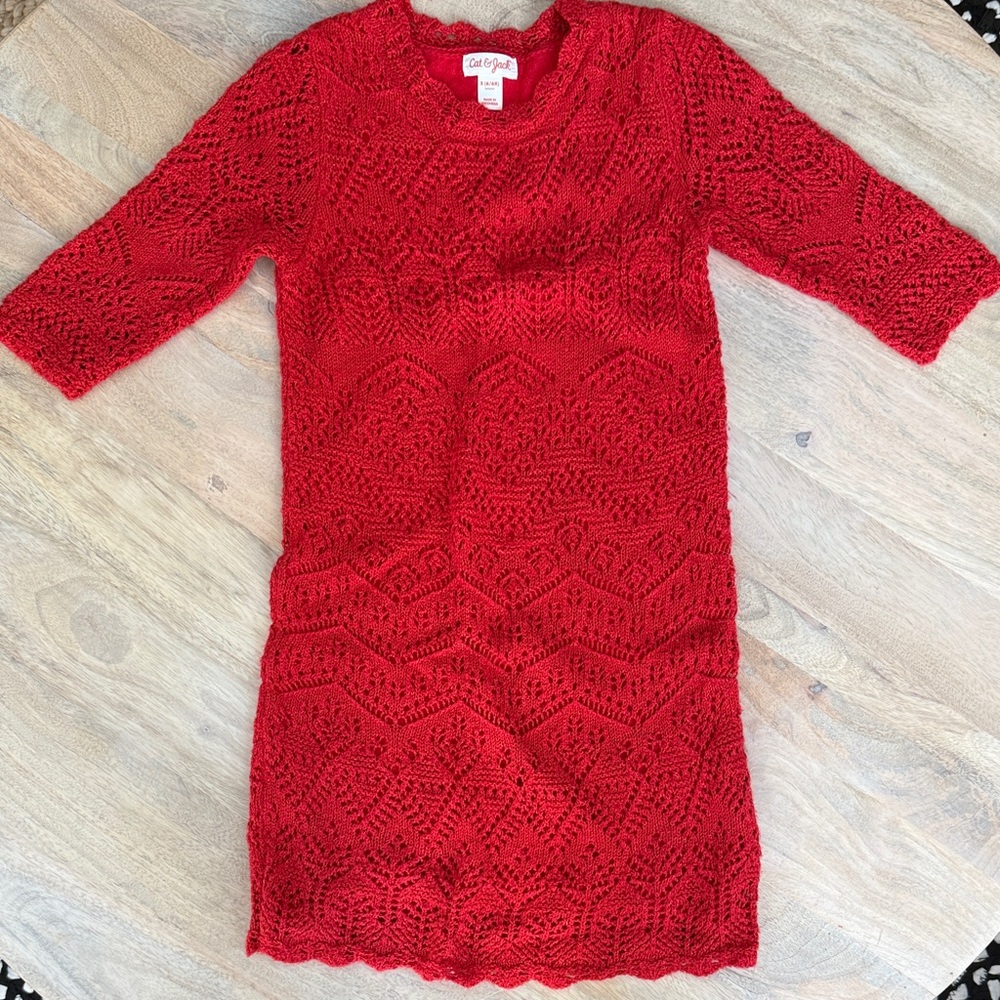 CAT & JACK Crochet Dress